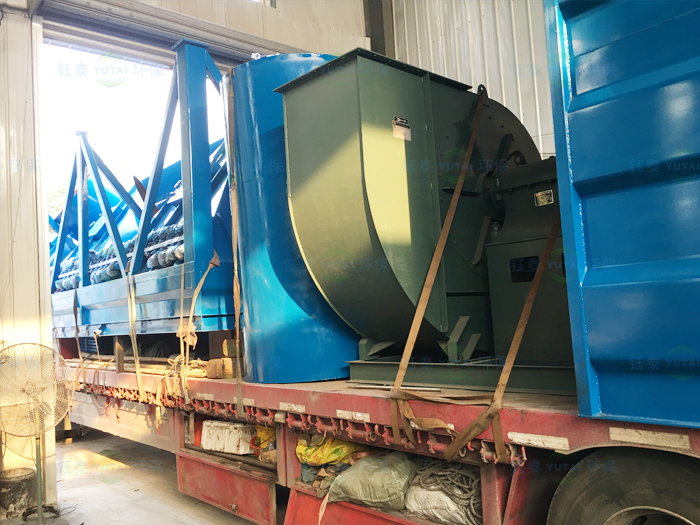 長(zhǎng)沙市岳麓區(qū)80萬噸水泥粉磨站布袋除塵器發(fā)貨