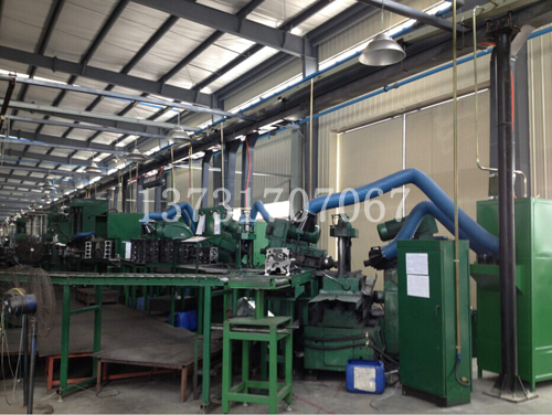 保定機(jī)械廠(chǎng)車(chē)床加工工位單機(jī)除塵器已安裝完畢