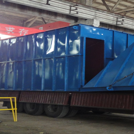 有機(jī)肥廠造粒、風(fēng)選、包裝工序DMC-120除塵器已發(fā)貨